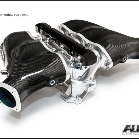 AMS Performance Carbon Fiber / Red Billet Intake Manifold with 3rd Fuel Rail for R35 Nissan GT-R
