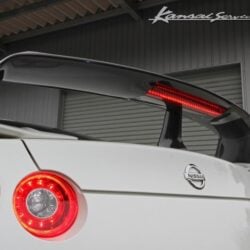 Kansai Service Carbon High Mount Rear Wing for R35 Nissan GT-R