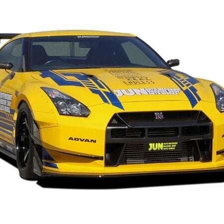 JUN FRONT OVER FENDER KIT FOR 2009-16 Nissan GT-R [R35] 8007M-N005
