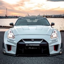 Liberty Walk LB-Silhouette WORKS GT 35GT-RR Front Bumper for R35 Nissan GT-R