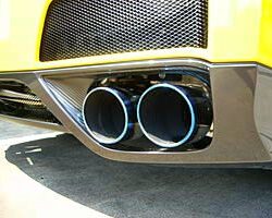 JUN Carbon Fiber Muffler Surrounds for 2009-16 Nissan GT-R [R35] 8015M-N001
