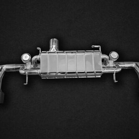 Capristo Valved Exhaust w/ Mid-Pipes & Carbon Tips for R35 Nissan GT-R
