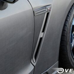 Overtake Dry Carbon Front Fender Side Vent for 2009-19 Nissan GT-R [R35]