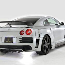 AbFlug Rear Over Fender Kit (GFRP) for 2009-19 Nissan GT-R [R35] 20141620001 / 20141622A01