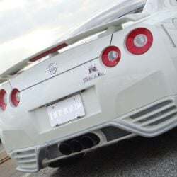 BRANEW Rear Under Spoiler Center Exit Exhaust Ver. for 2009-19 Nissan GT-R [R35]